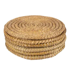 30cm Woven Palm Leaf Placemats - Pack of Six - By Argon Tableware