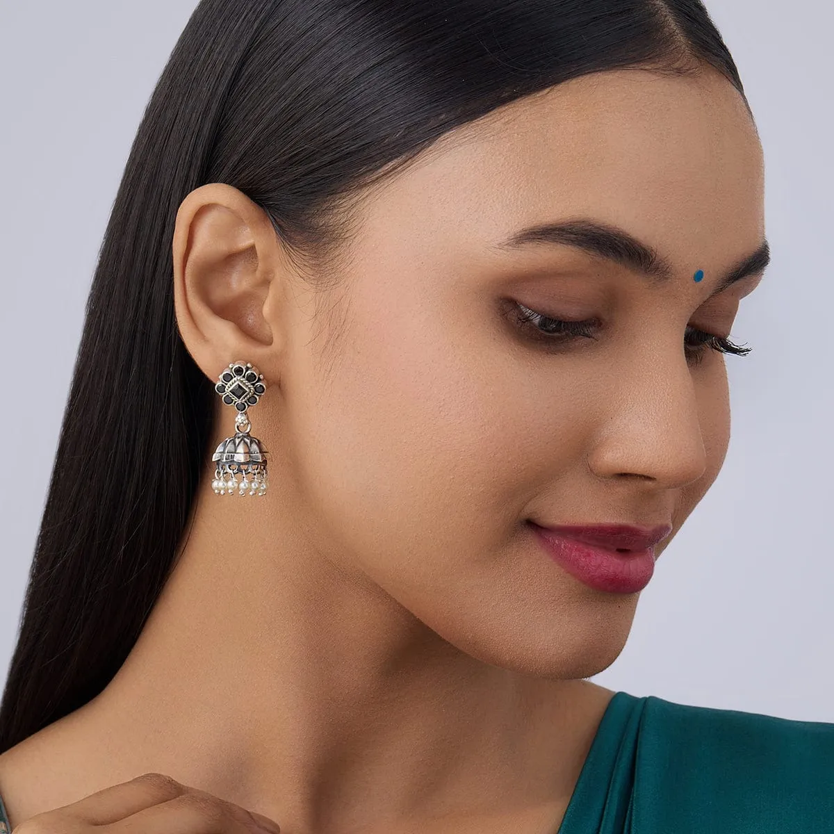 92.5 Silver Earring 158299