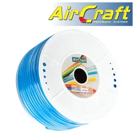 Aircraft Polyurethane Hose 14Mm O.D. Per Metre Blue (50M Per Roll)