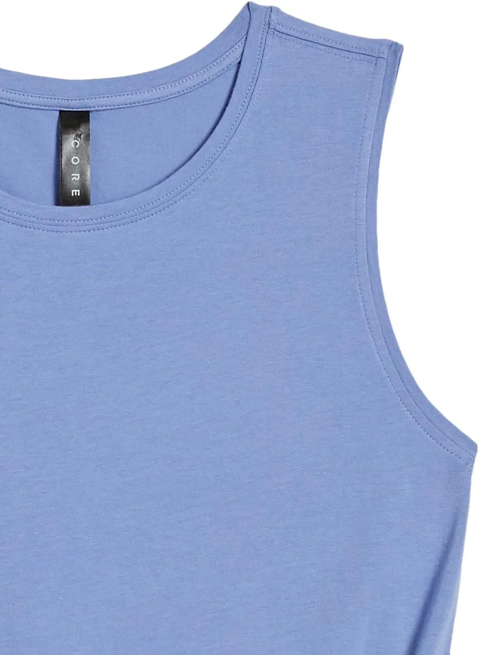 Amazon Essentials Women's Soft Cotton Relaxed-Fit Yoga Tank Top (Available in Plus Size)