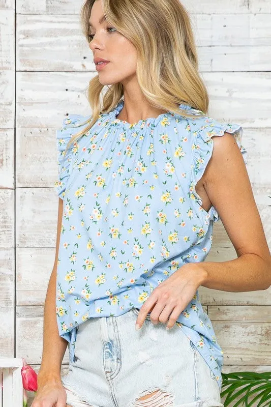 Anne Top - Blue