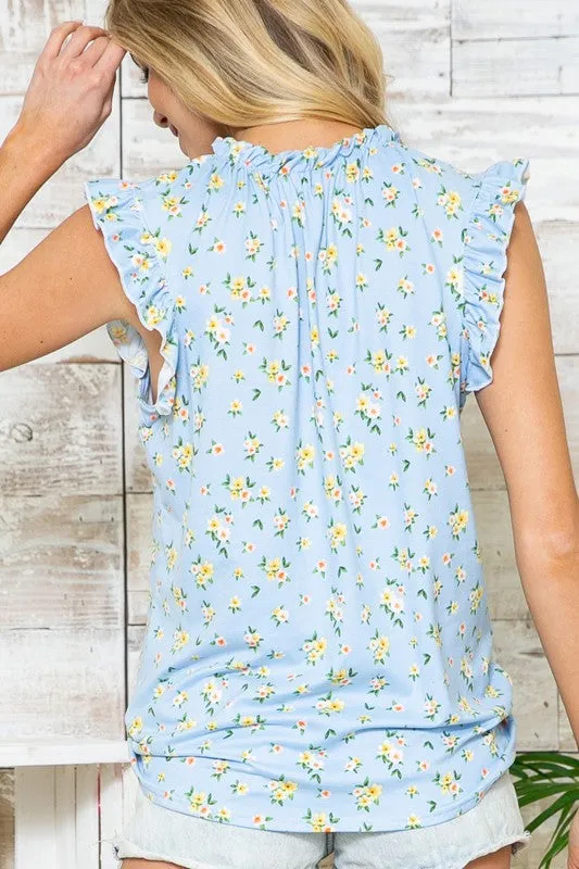 Anne Top - Blue