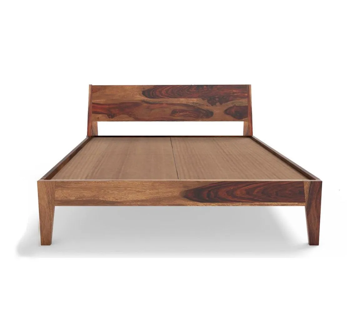 ARABEL BED QUEEN Sheesham Wood (Honey Finish)