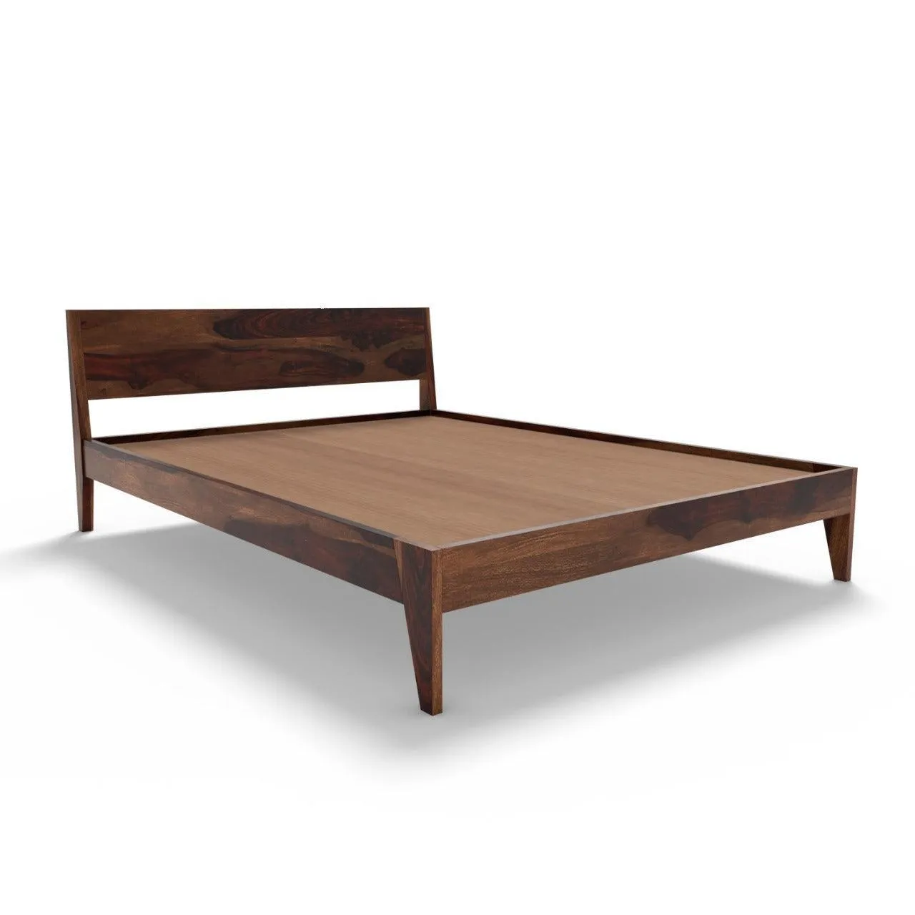 ARABEL BED QUEEN Sheesham Wood (Honey Finish)