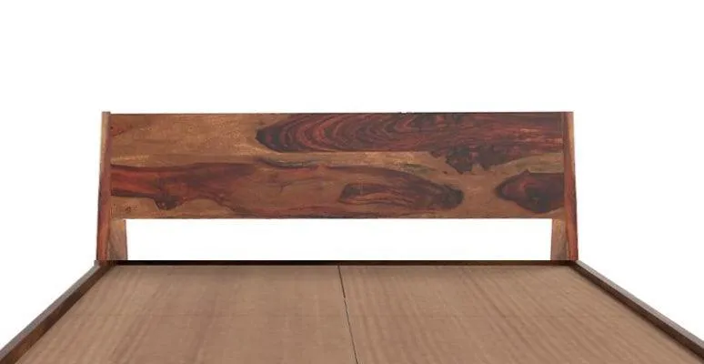 ARABEL BED QUEEN Sheesham Wood (Honey Finish)