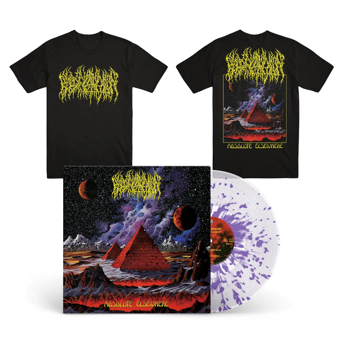 BLOOD INCANTATION "Absolute Elsewhere" LP   T-Shirt Bundle