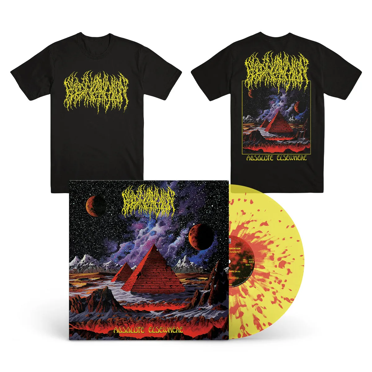 BLOOD INCANTATION "Absolute Elsewhere" LP   T-Shirt Bundle