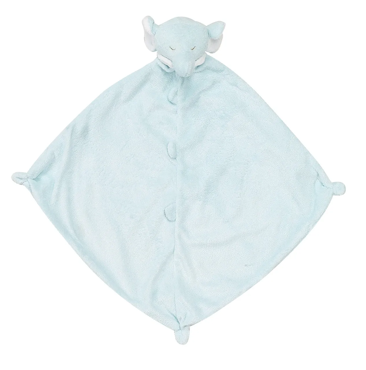 Blue Elephant Blankie Angel Dear