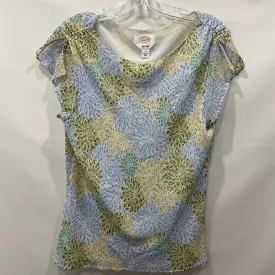 Blue Green Top Sleeveless Talbots, Size 14