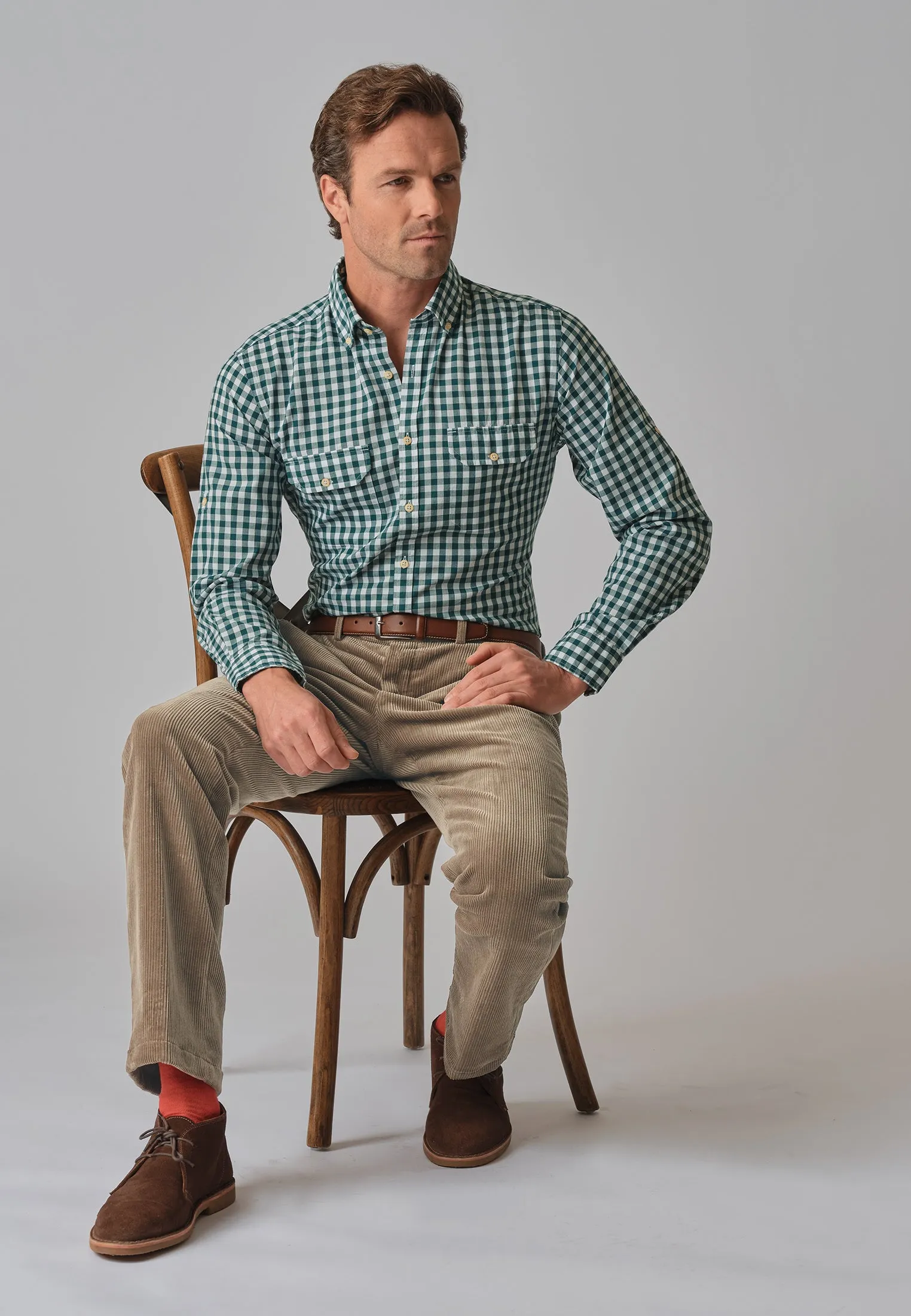 Brook Taverner Elroy Cord Trousers Bg K