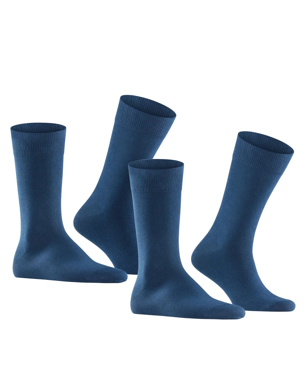 Burlington Everyday 2 Pk Socks Marine