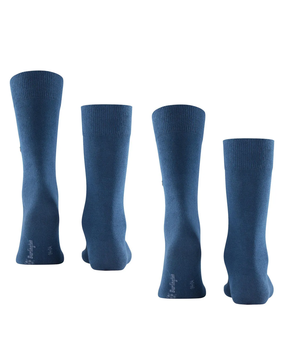 Burlington Everyday 2 Pk Socks Marine