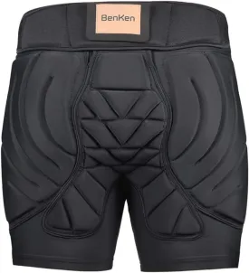 Butt Pads Snowboarding Impact Shorts Hip Protector for Men Women Protective Tailbone Padded Short Pants Skating Ski