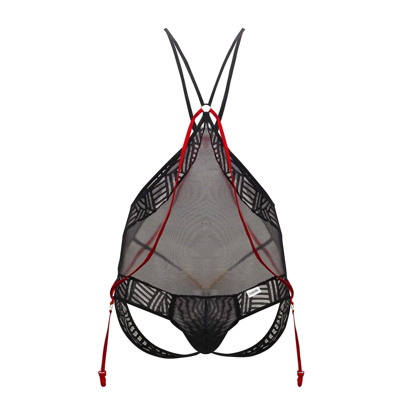 CandyMan Mesh-Lace Bodysuit