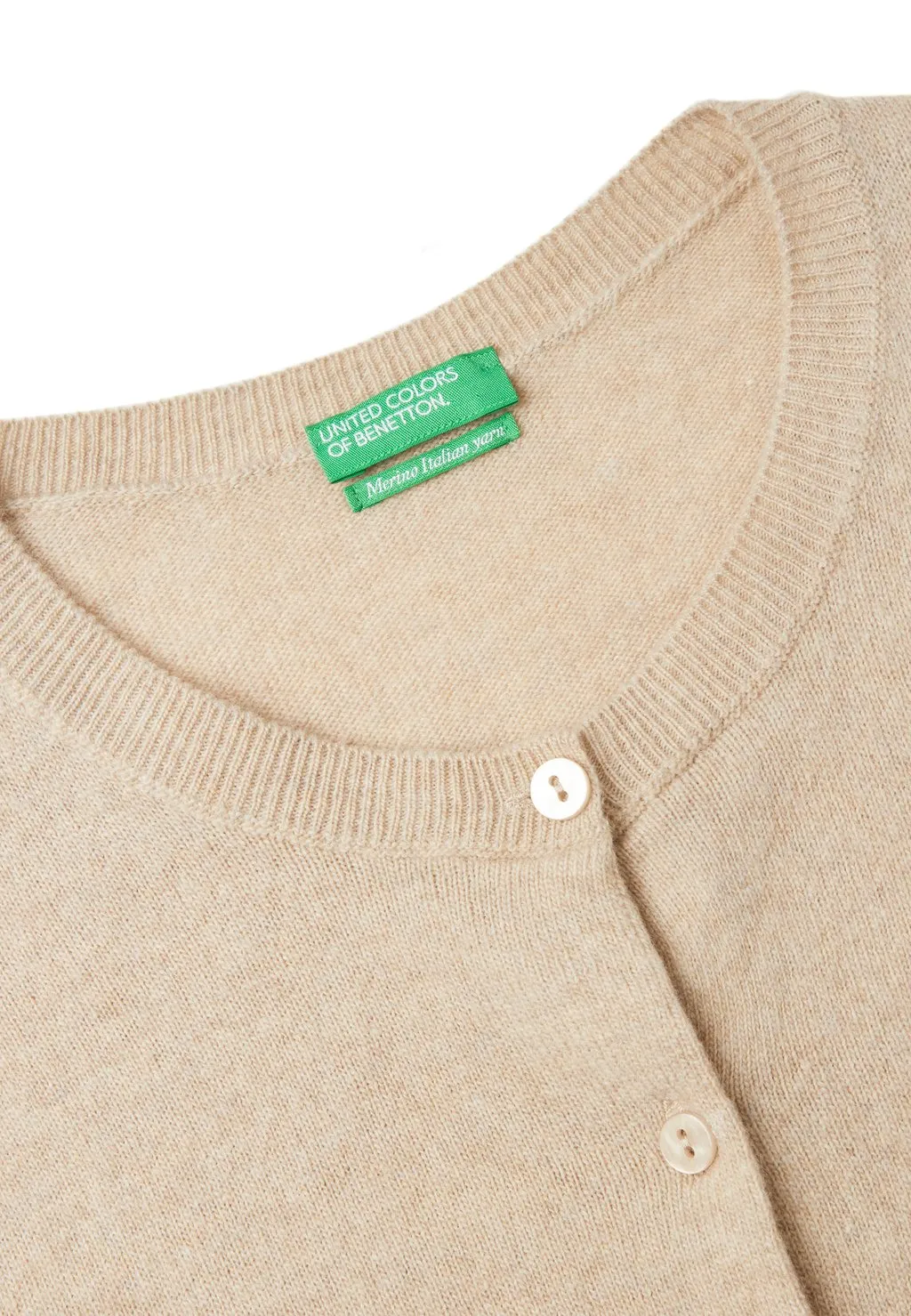 Cardigan United Colors of Benetton, beige