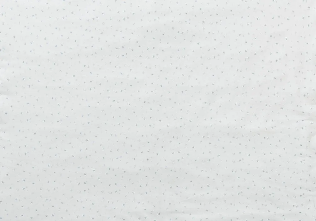 crib sheet porta - blue