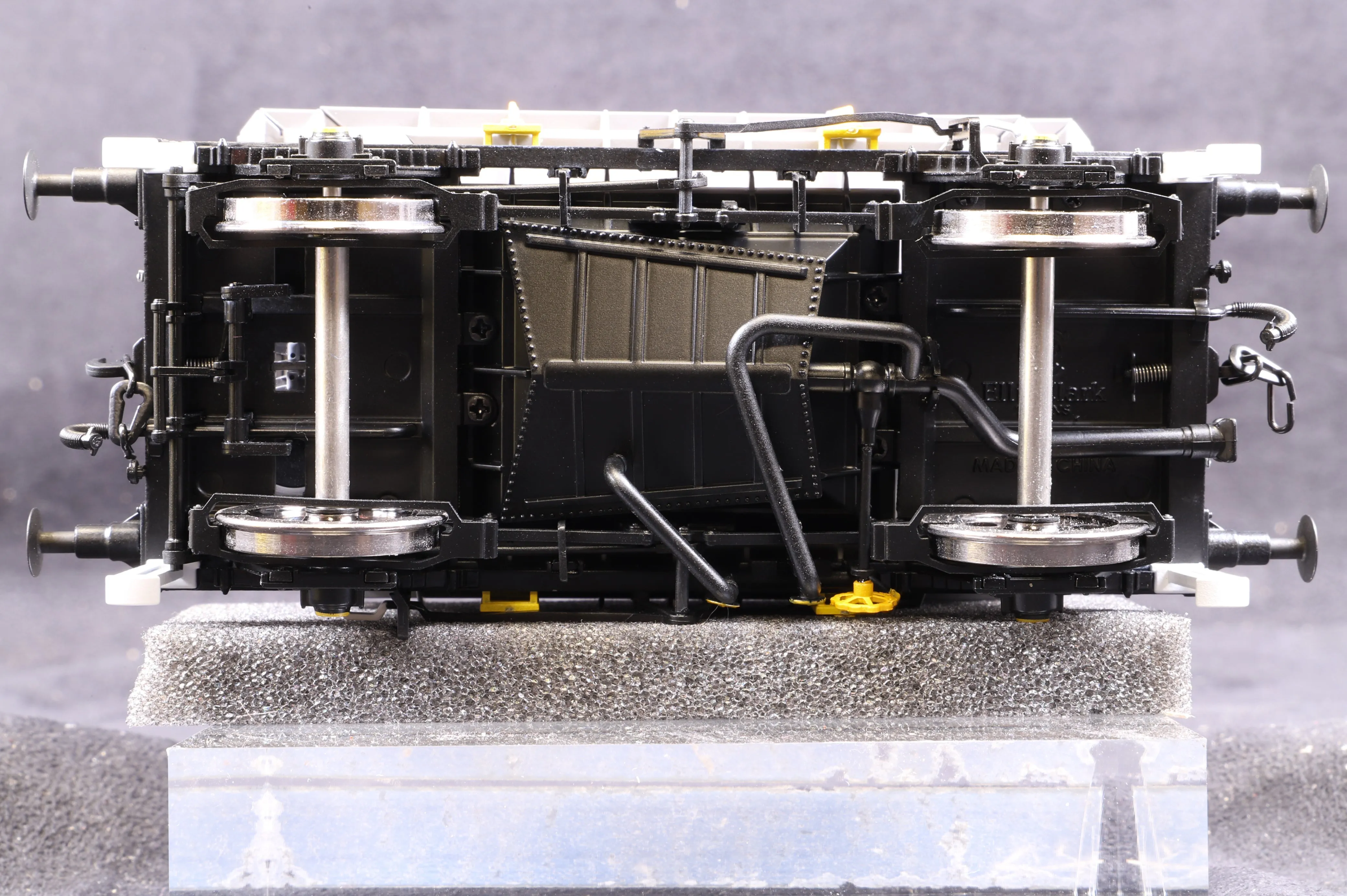 Ellis Clark Trains E3004A Finescale O Gauge Presflo Wagon Plain Grey '8761' (TOPS)