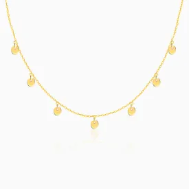 Golden Mini Charm Necklace