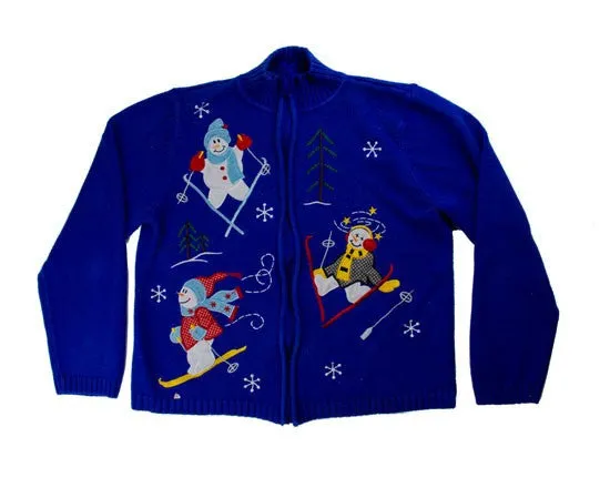 Hit The Slopes-Small Christmas Sweater