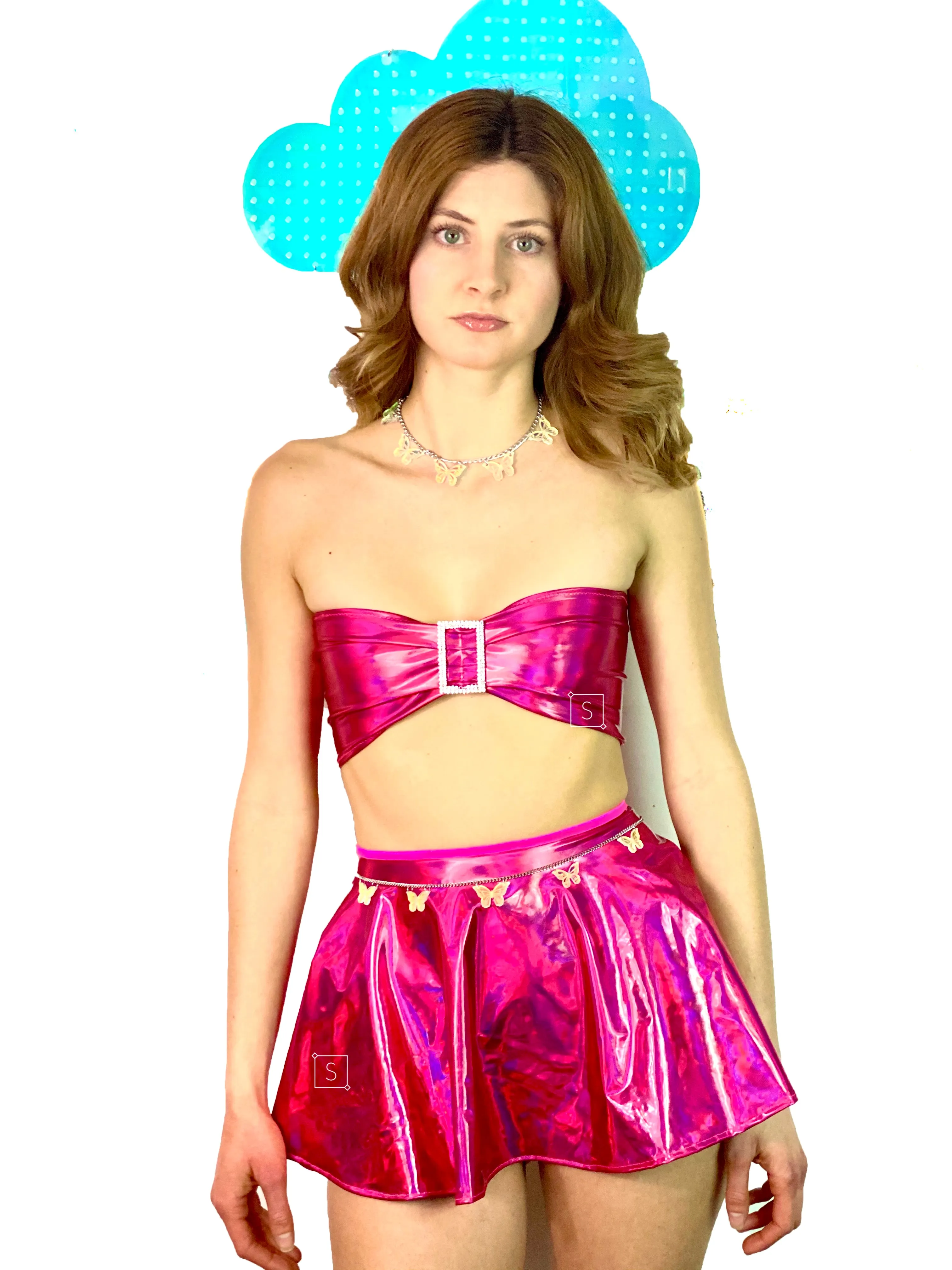 Hot N Holo Bandaeu Top