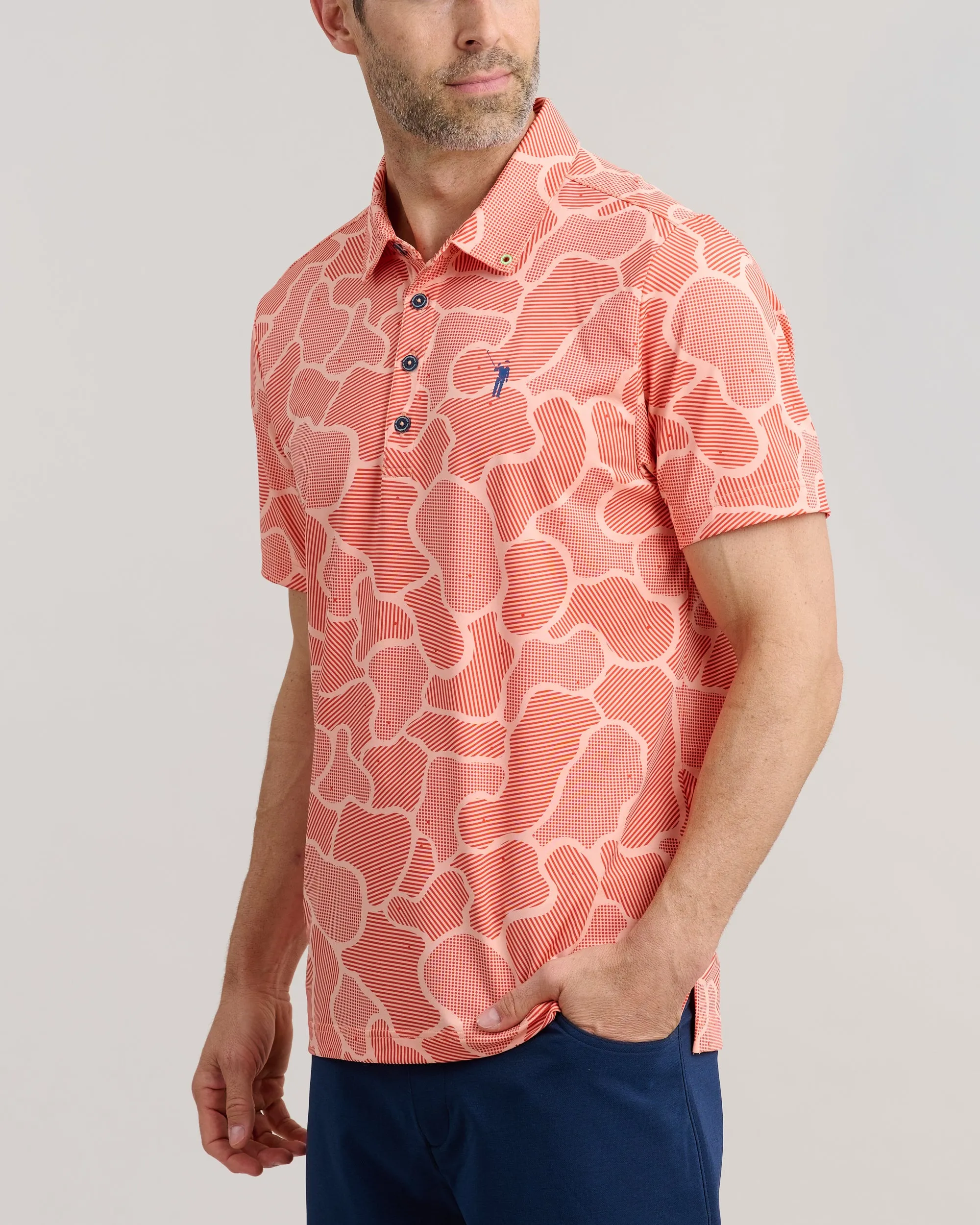 In The Weeds Men's Polo