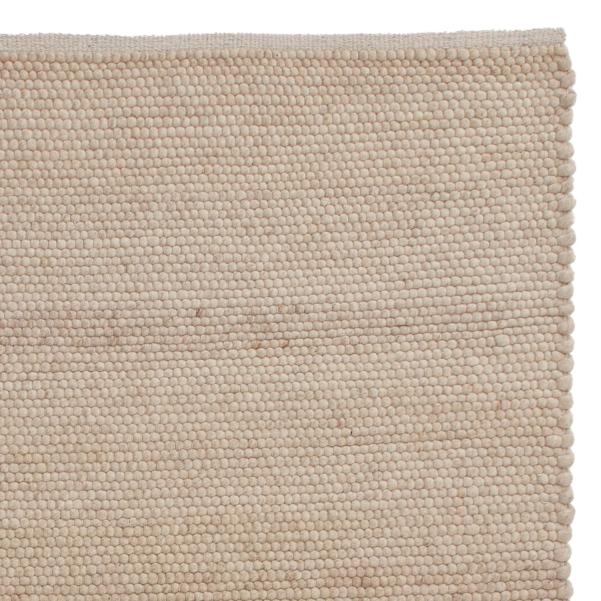 Jindas Rug [Off-White melange & Light brown]