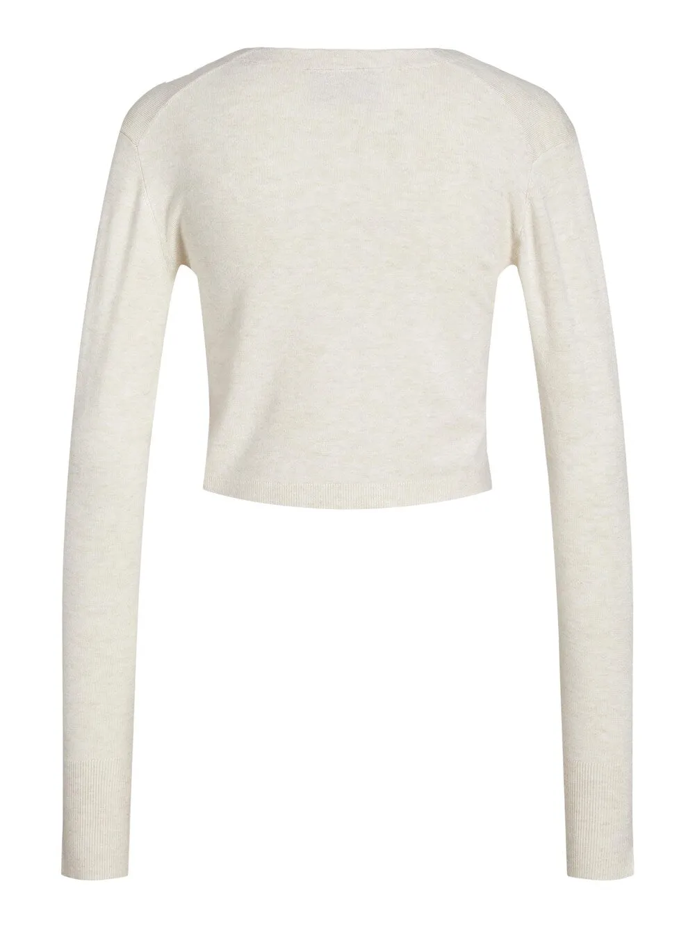 Knitted cardigan Jjxx Isabel, from white
