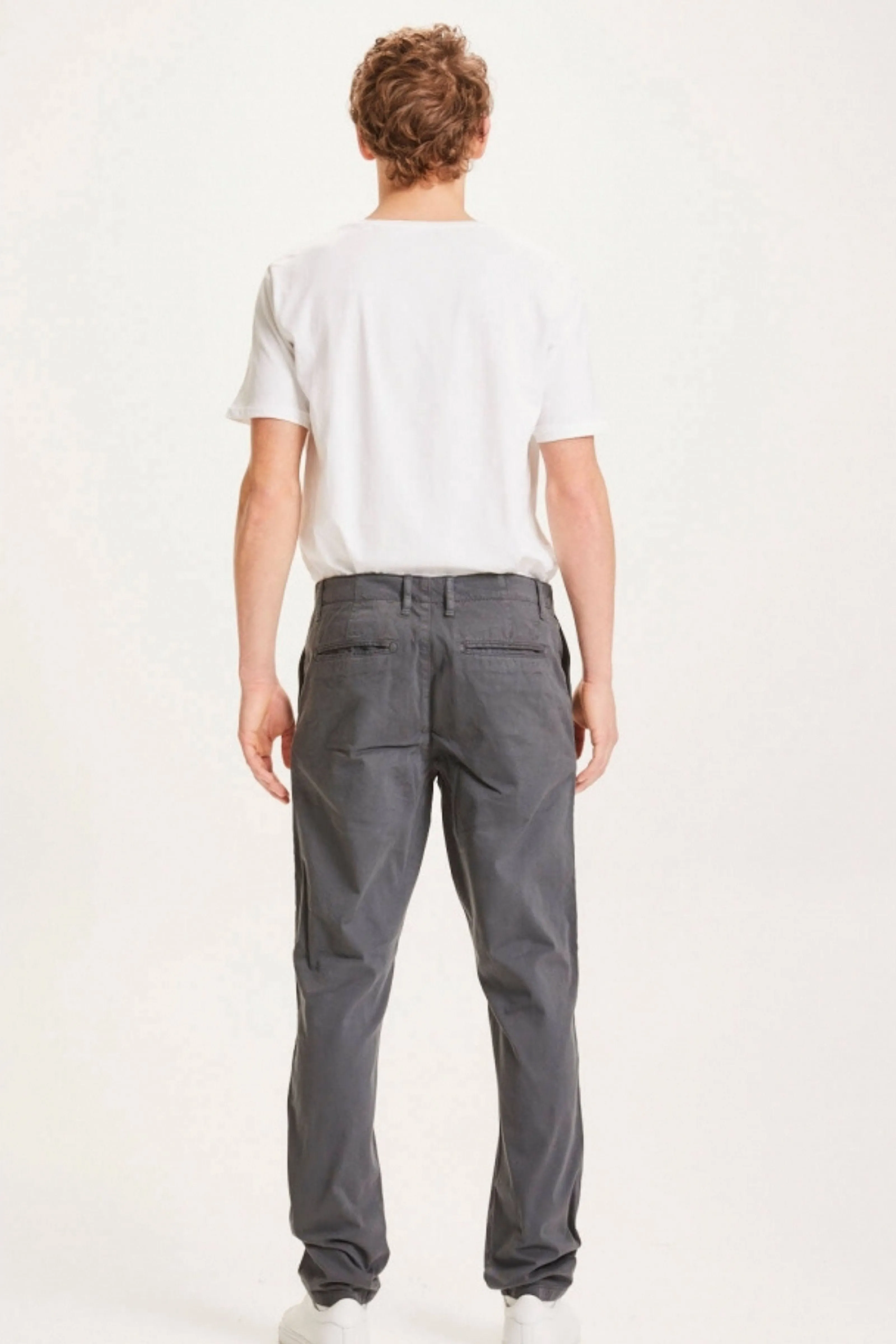Knowledge Cotton Chuck Regular Stretched Chino Pant - GOTS Vegan