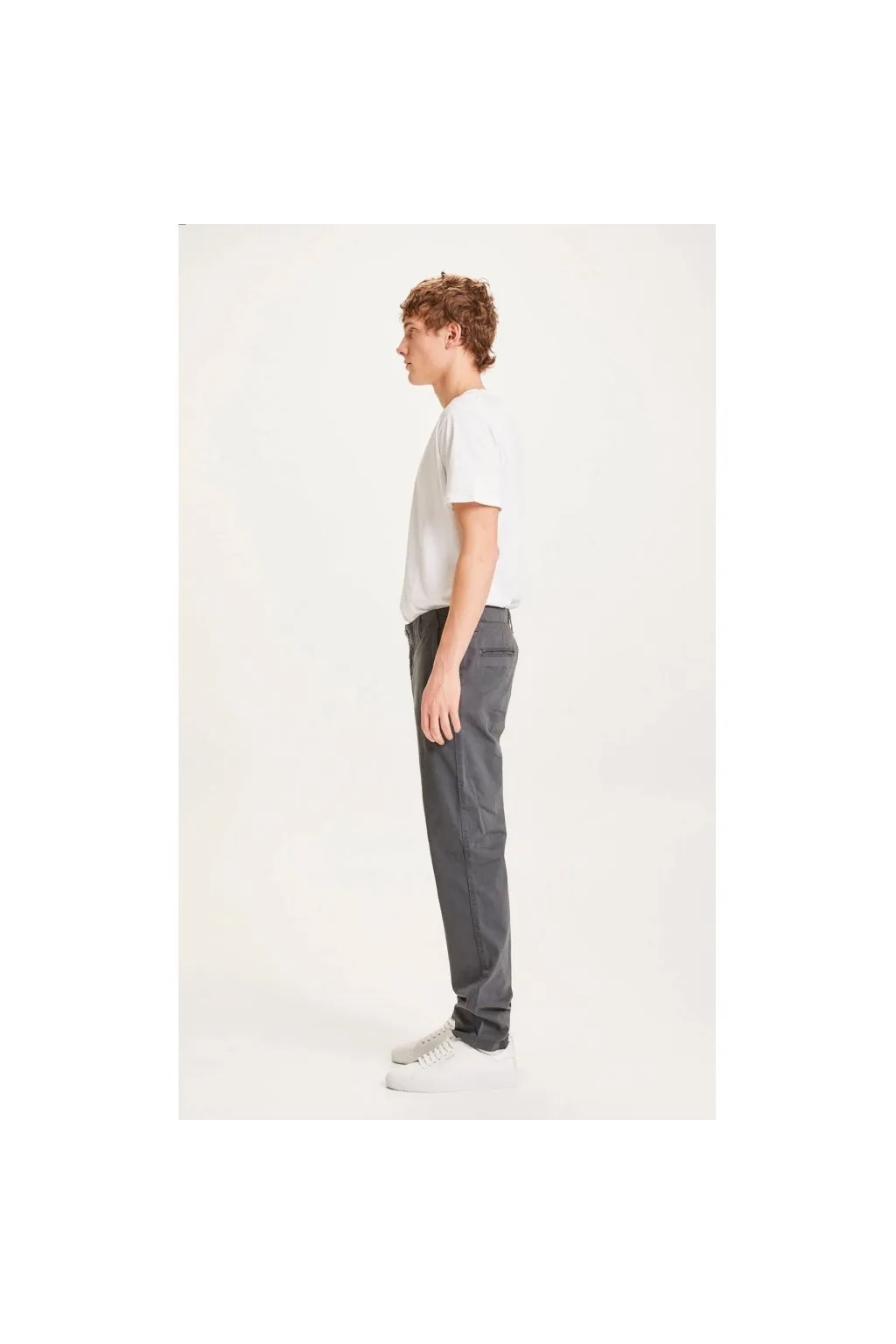 Knowledge Cotton Chuck Regular Stretched Chino Pant - GOTS Vegan