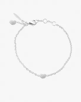 Love bubble bracelet silver