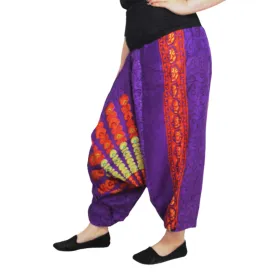 Mandala Patterned Baggy Harem Trousers