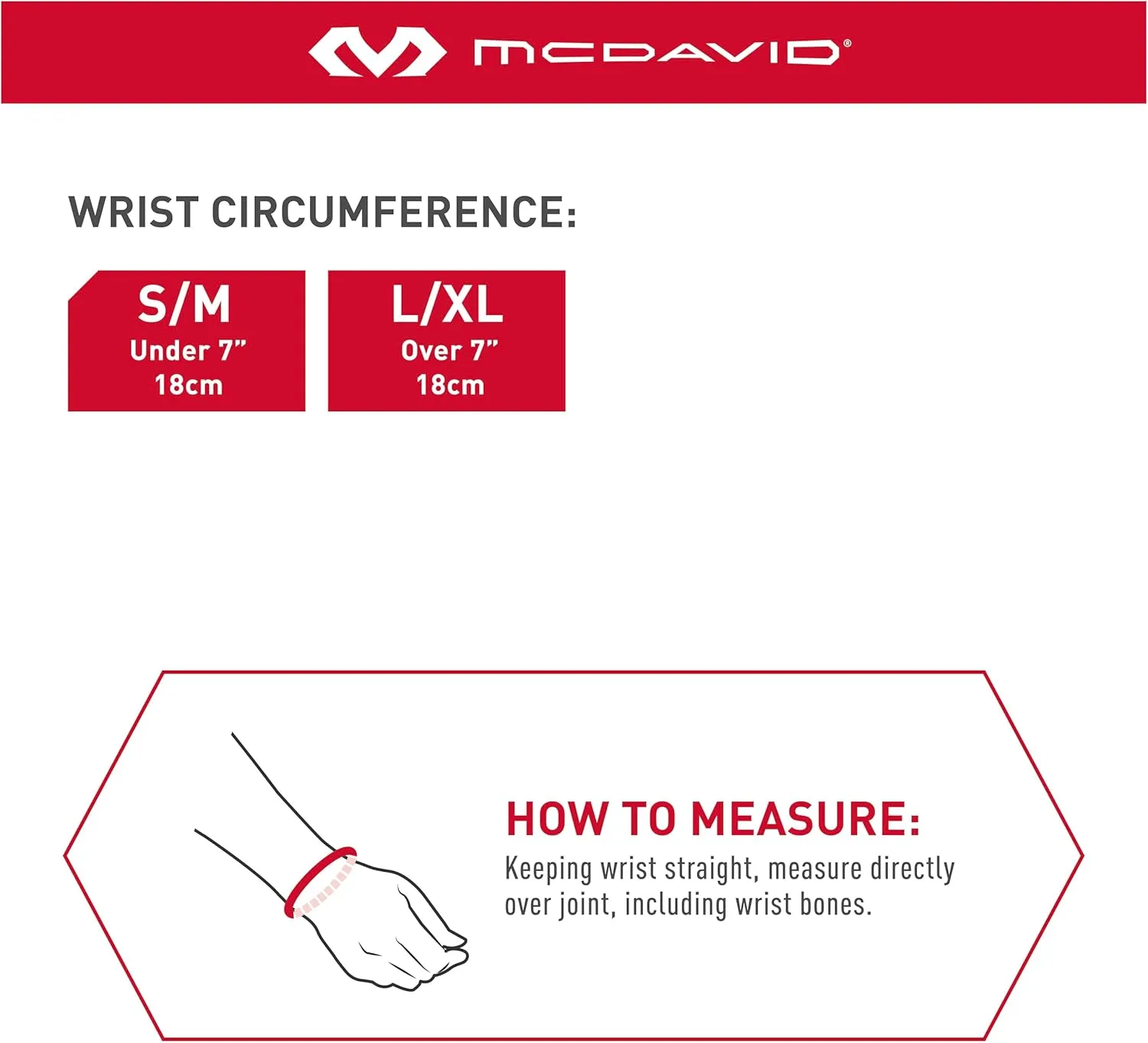 McDavid Elastic Wrist Support