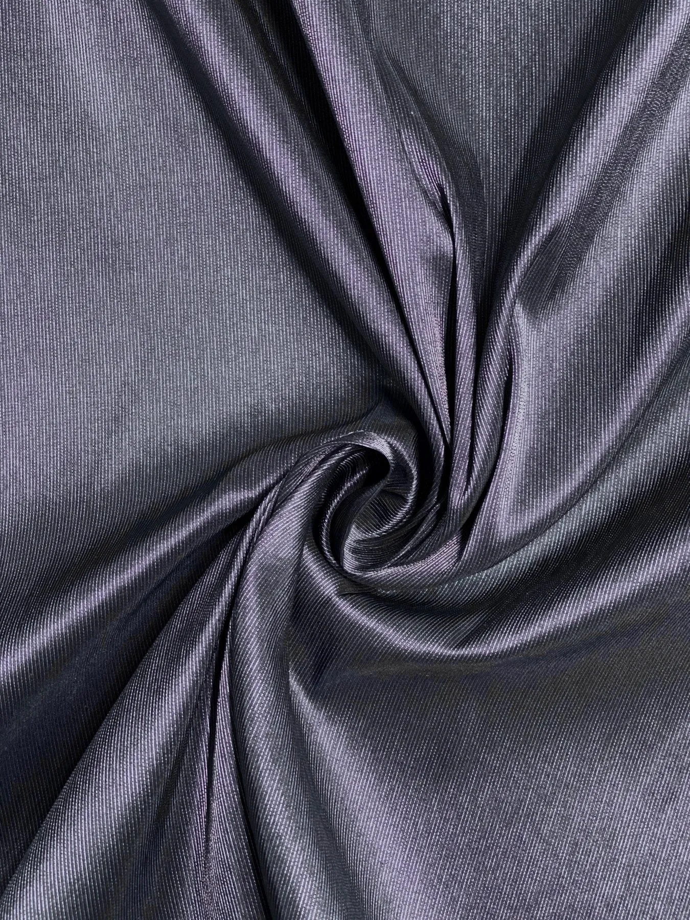 Navy Metallic Faille Fabric