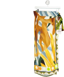 Never Fully Dressed Multicoloured Palm Leaf Jaspre Skirt UK 10