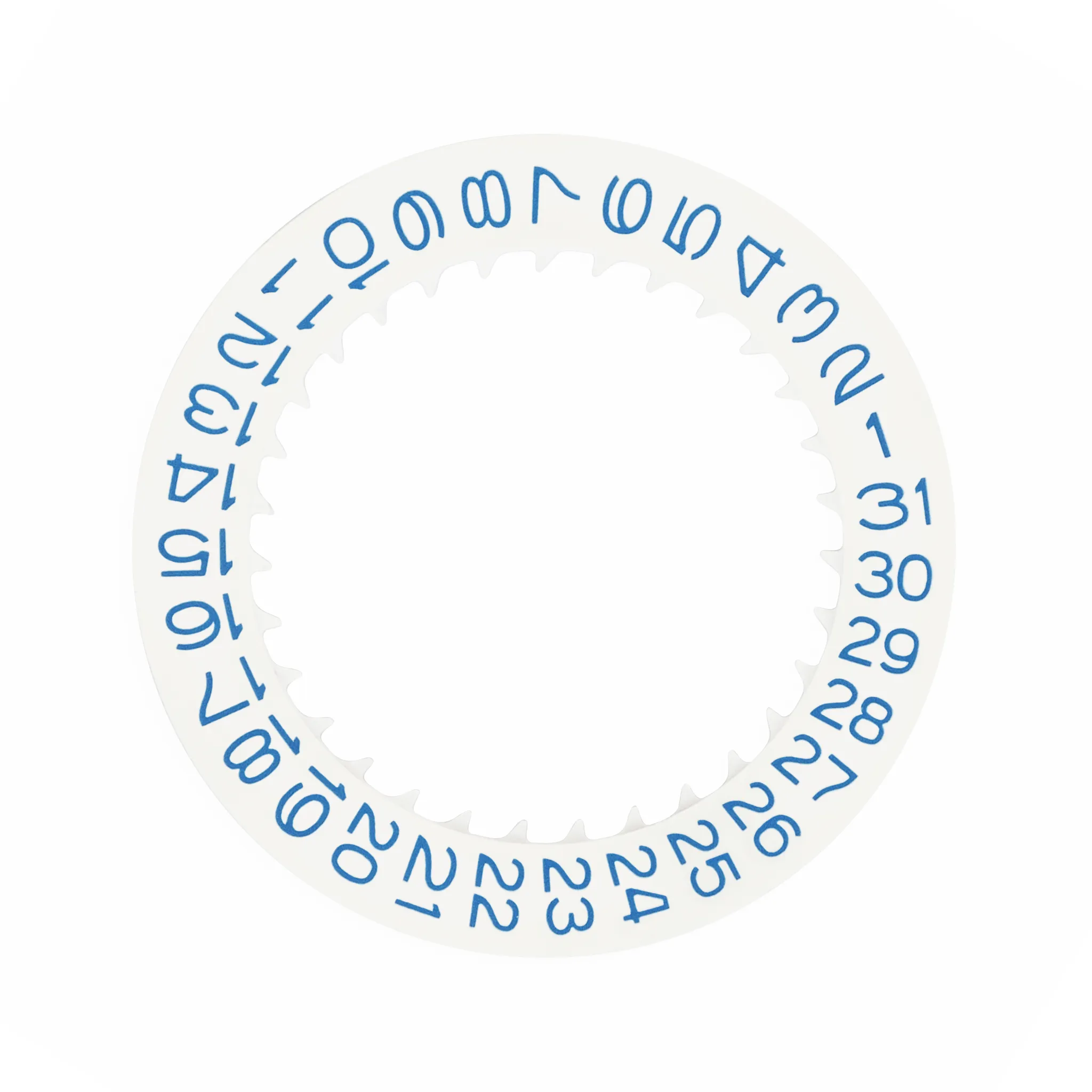 NH35/36A Date Wheel Disc: Blue
