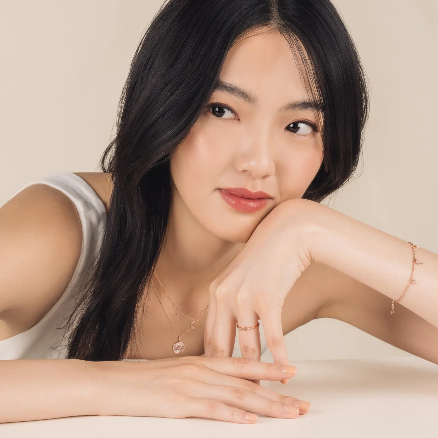 Rose Gold Selena Ring