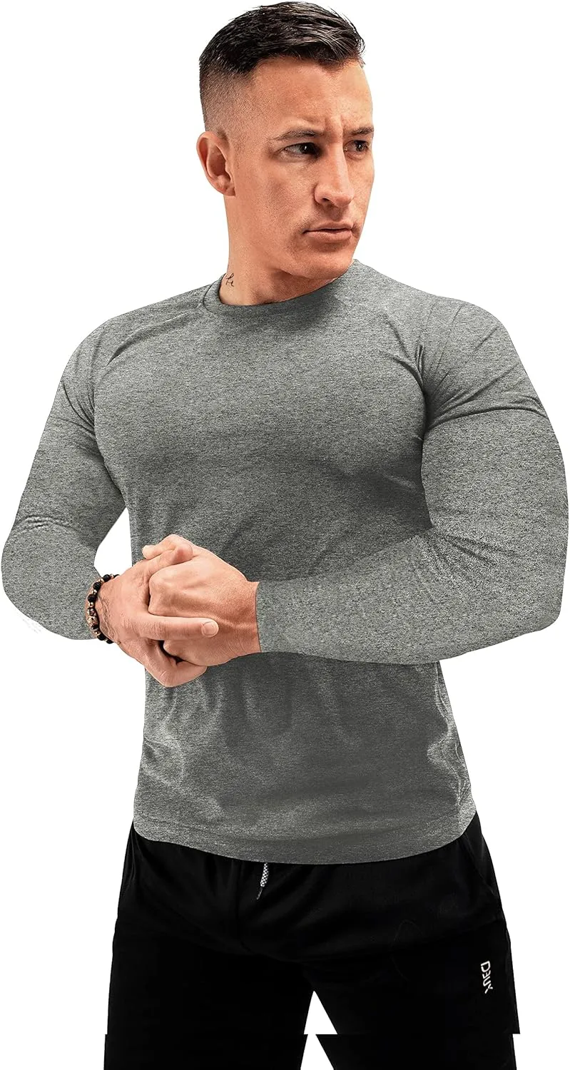 Sauna Shirt for Men Sweat Suit Compression T-Shirt Weight Loss Body Shaper Shirts for Workout Sports