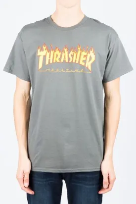 THRASHER FLAME DRK GRY