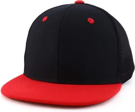 Trendy Apparel Shop Infant to Toddler Size Structured Flatbill Mesh Cap