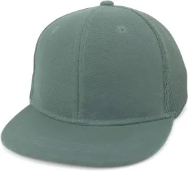 Trendy Apparel Shop Infant to Toddler Size Structured Flatbill Mesh Cap