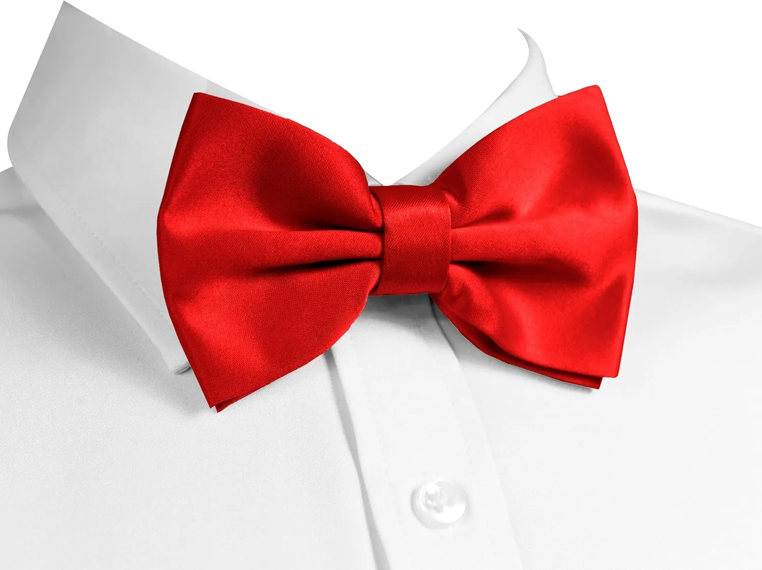 trilece Bow Ties for Men - Men's Solid Pretied Bowties for Formal Wear - Adjustable Bow Tie - Bow ties for Woman