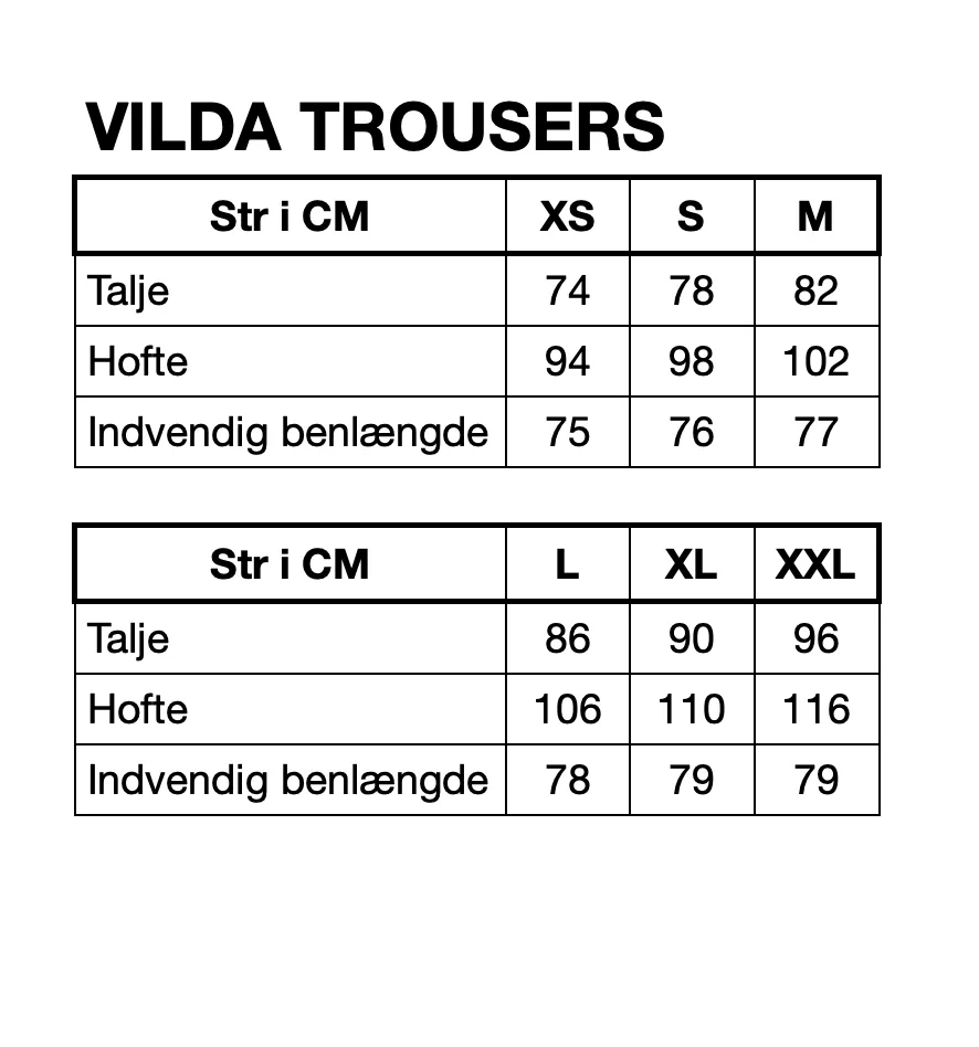 Vilda Trousers - Black