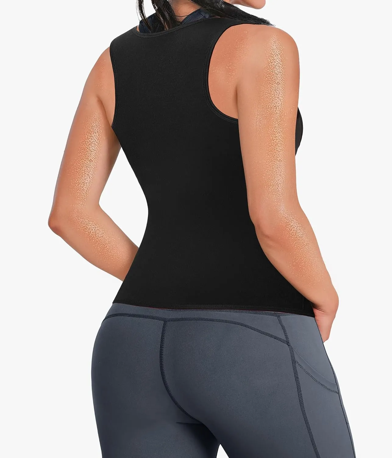 Womens' Sauna Suit Workout Sweat Body Shaper