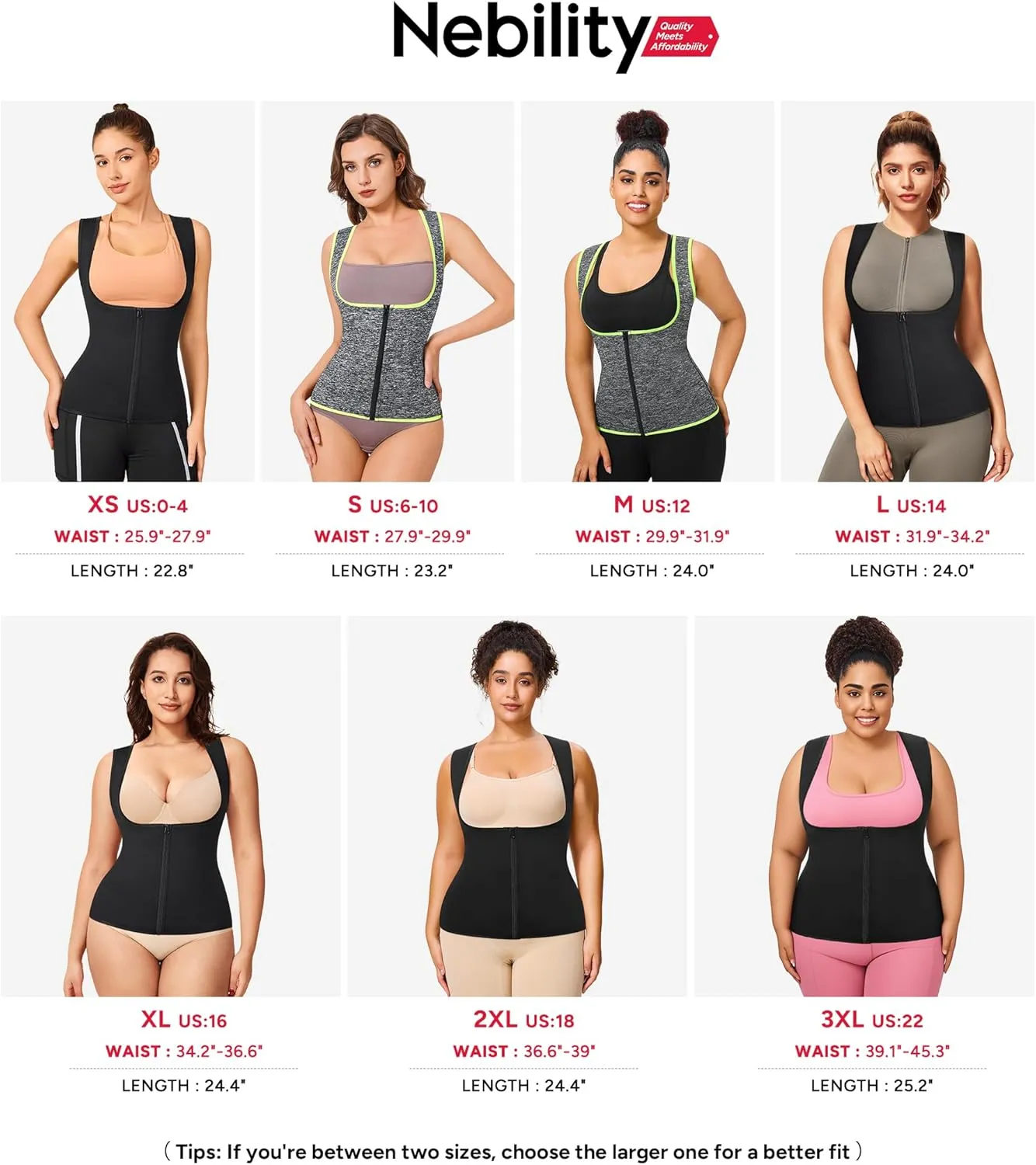 Womens' Sauna Suit Workout Sweat Body Shaper