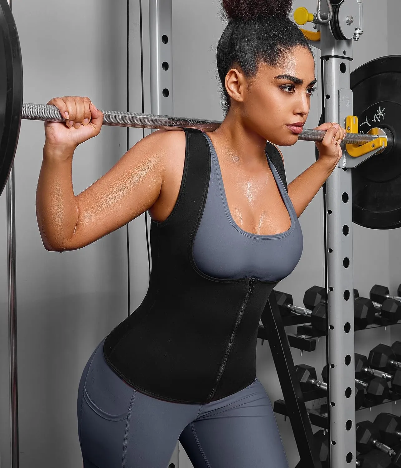 Womens' Sauna Suit Workout Sweat Body Shaper