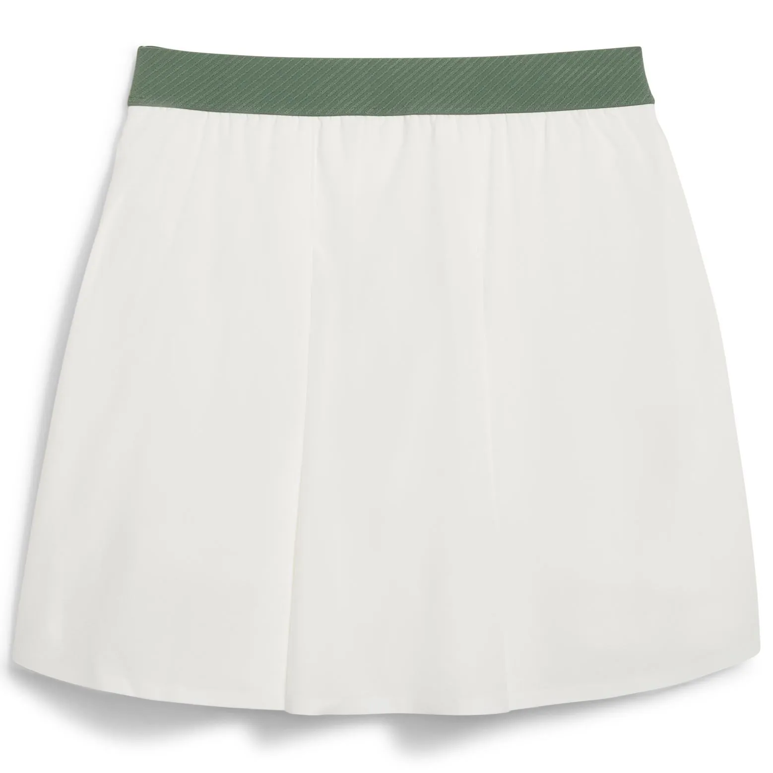 X QGC Womens Pleated Skirt Warm White - SS24
